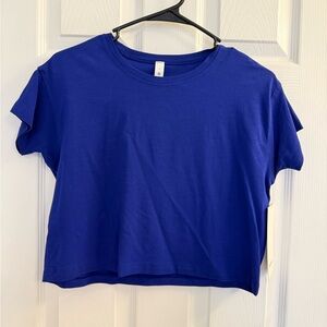 brand new with tags NWT lululemon cates tee larkspur size 2